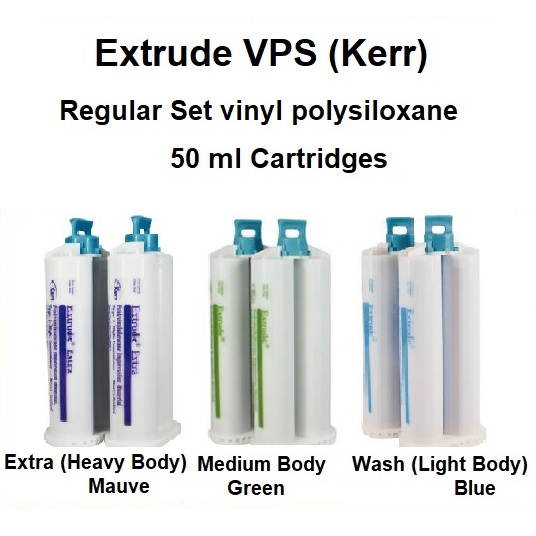 Extrude VPS Impression Material, Kerr, Prestige Dental Products
